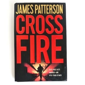 Cross Fire by James Patterson Hardcover Book Best Selling Author